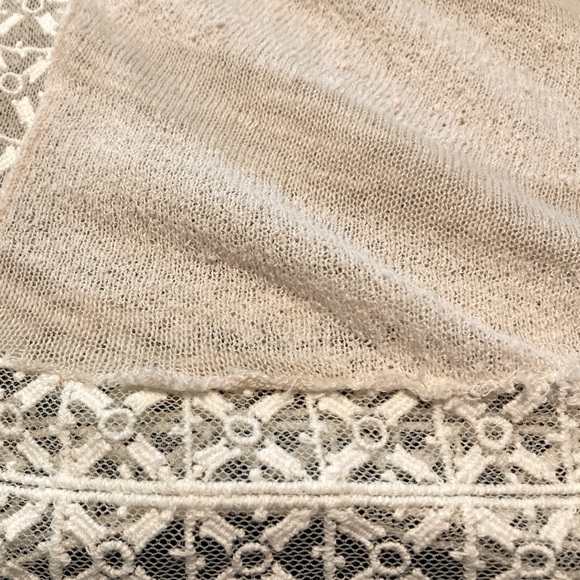 Free People Textured Slightly Open Weave Open Back Top - Picture 8 of 8